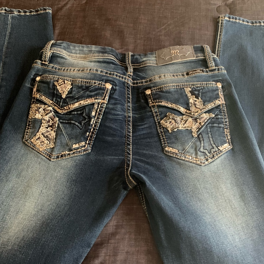 ‼️Brand New Miss Me Wore Once‼️ size 31 skinny long